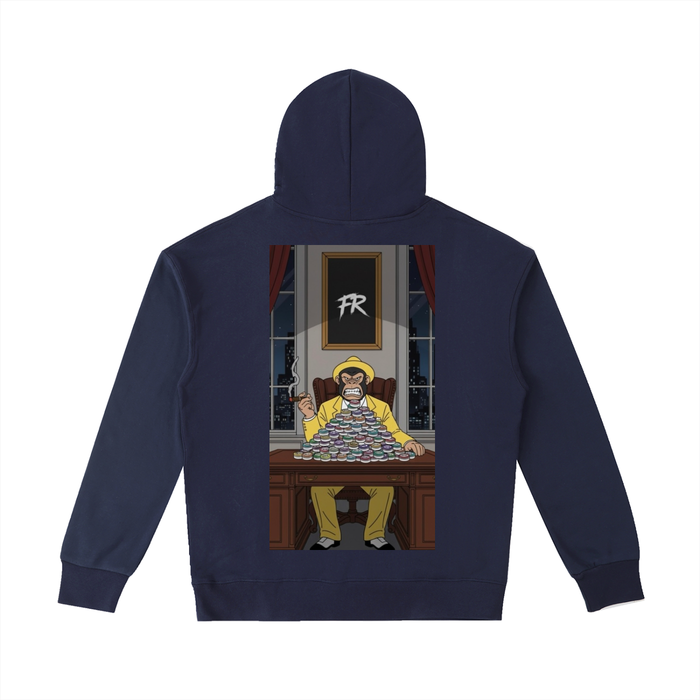Monkey Face Heavy Hoodie