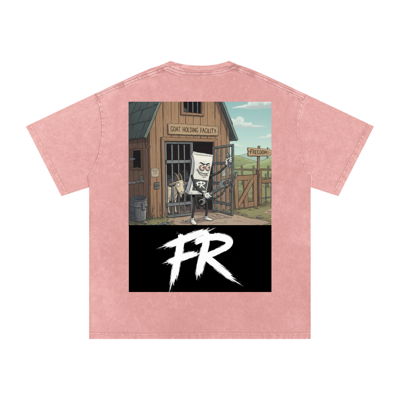 Goat holding facility T