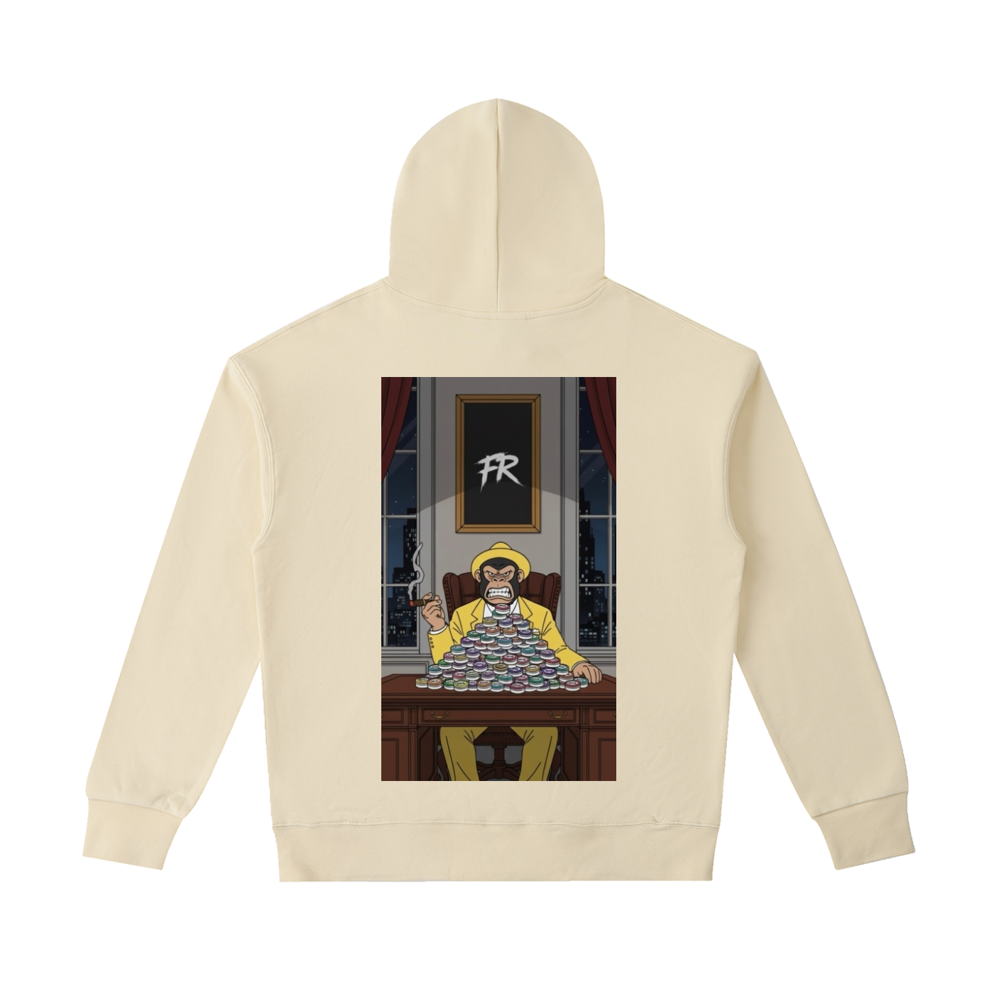 Monkey Face Heavy Hoodie