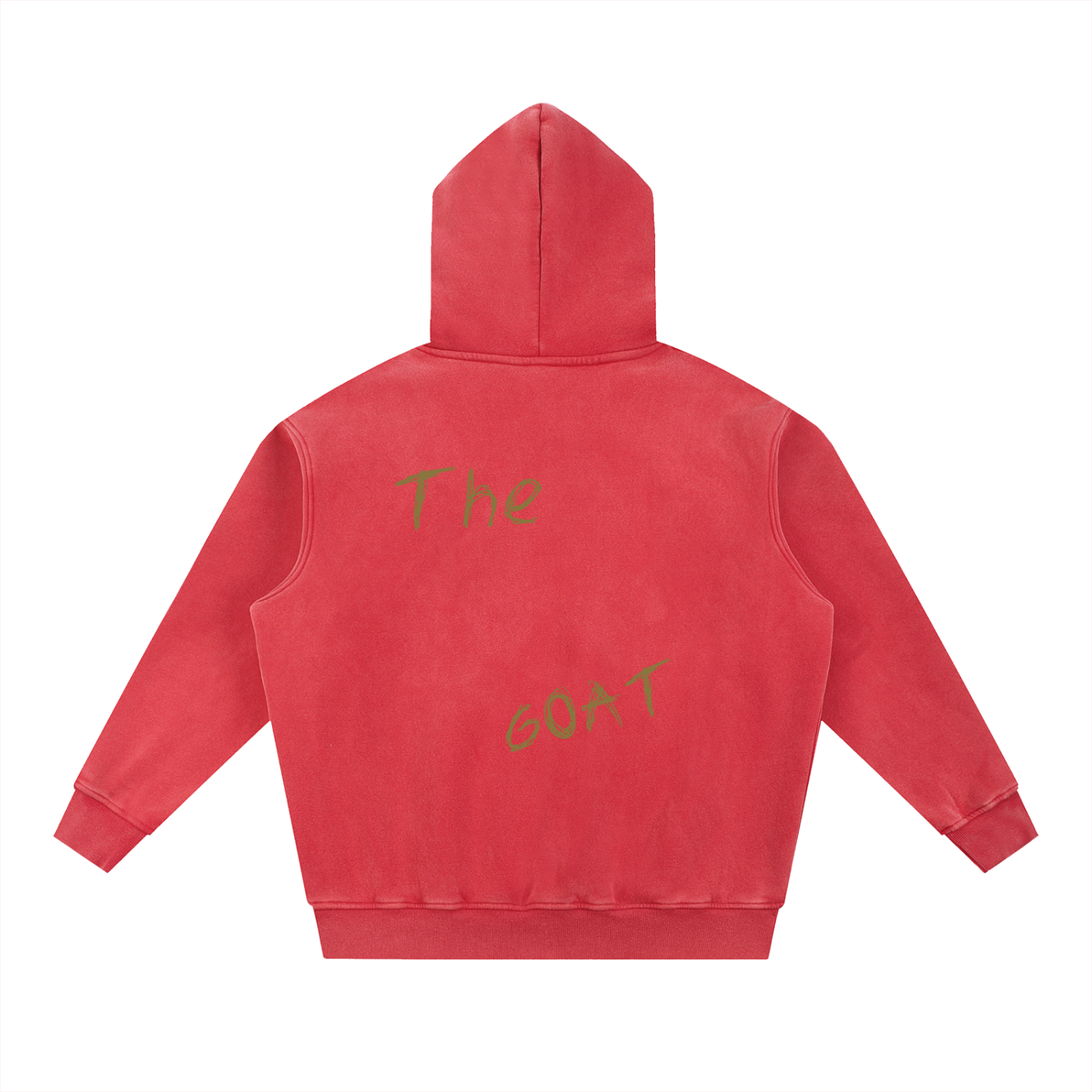 Snow Wash Fleece Oversize Hoodie