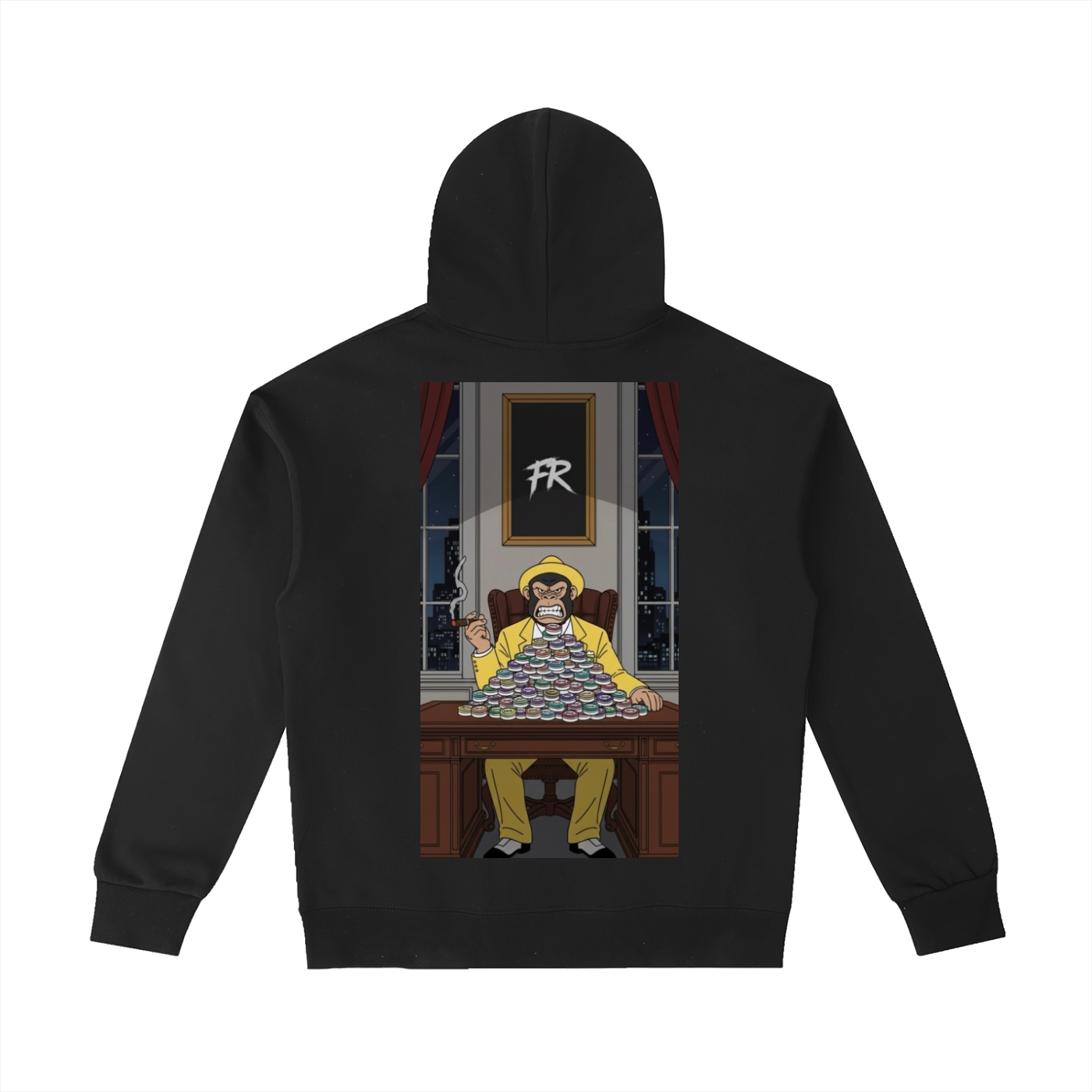 Monkey Face Heavy Hoodie