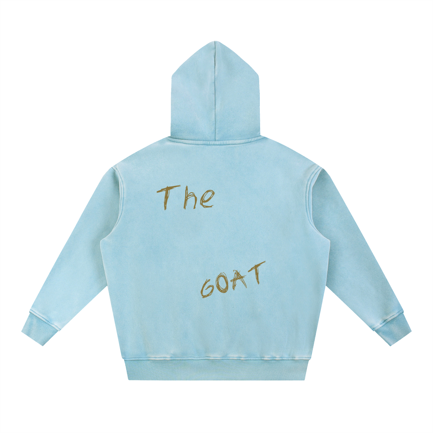 Snow Wash Fleece Oversize Hoodie