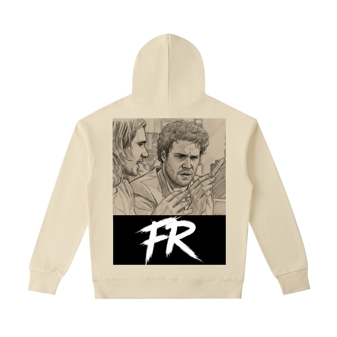 Cross Smoke Heavy  Hoodie