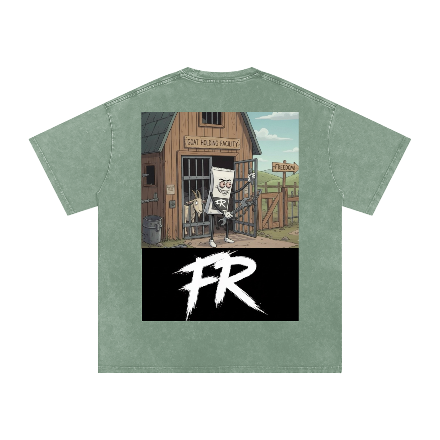 Goat holding facility T