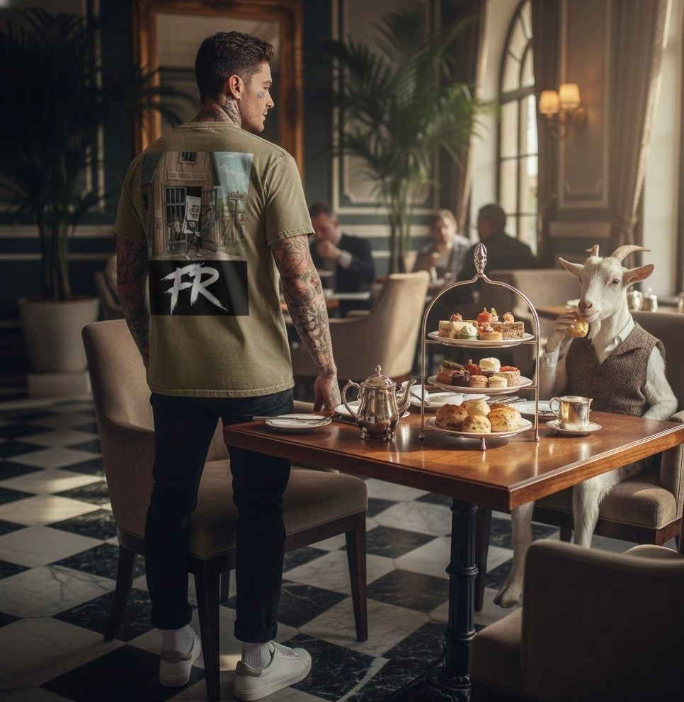 Goat holding facility T