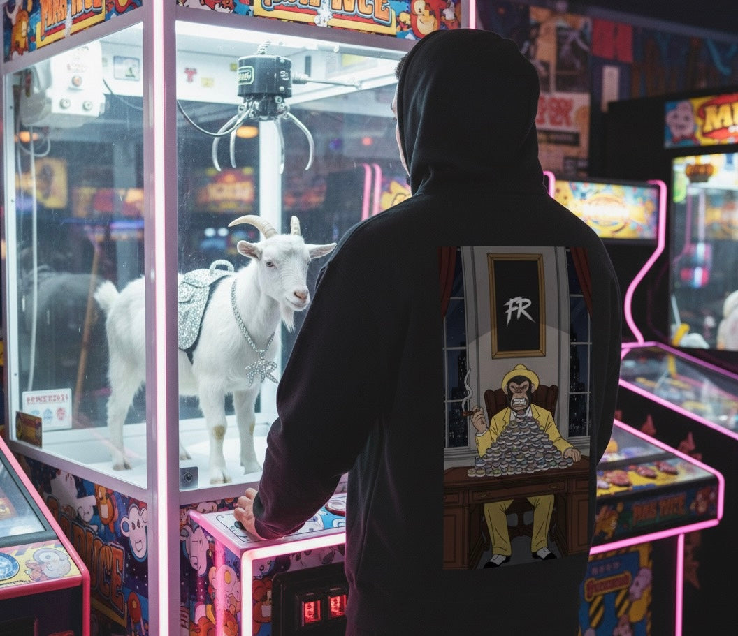 Monkey Face Heavy Hoodie