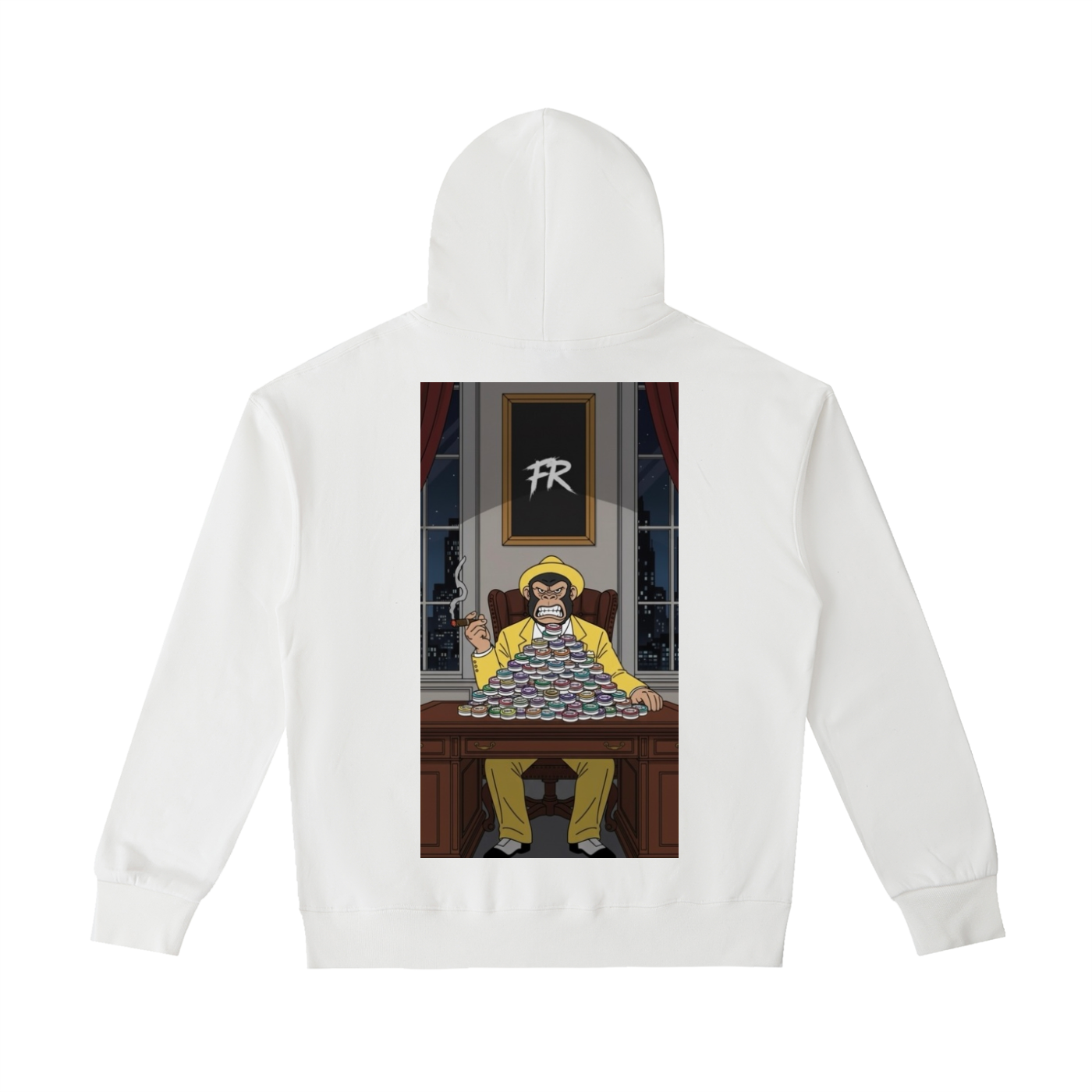 Monkey Face Heavy Hoodie