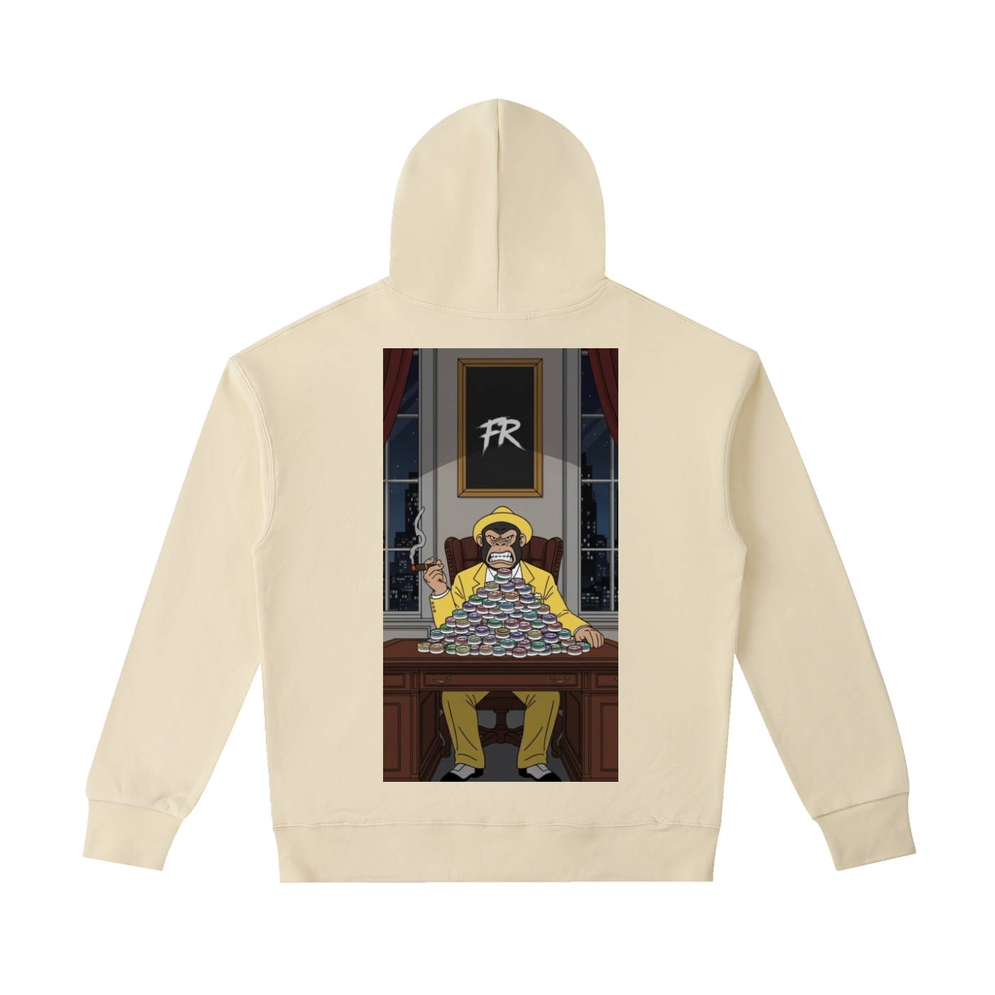 Monkey Face Heavy Hoodie