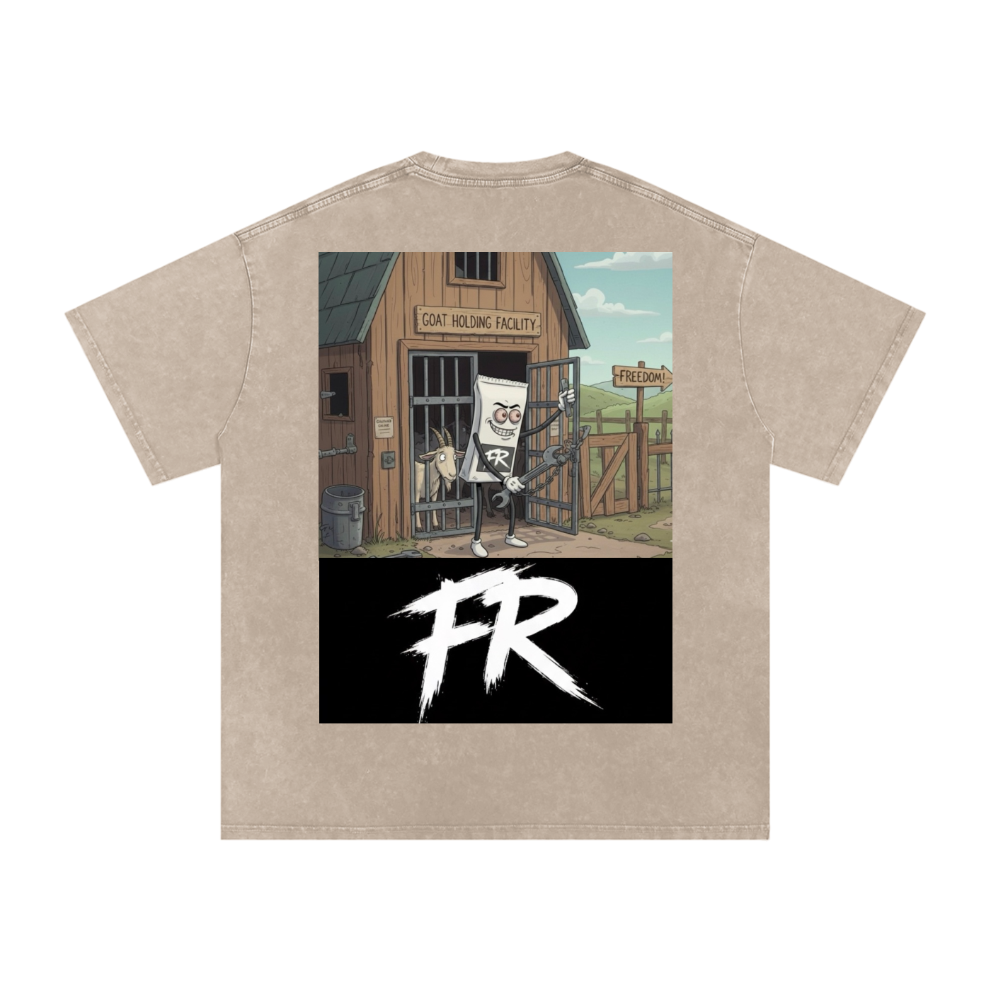 Goat holding facility T