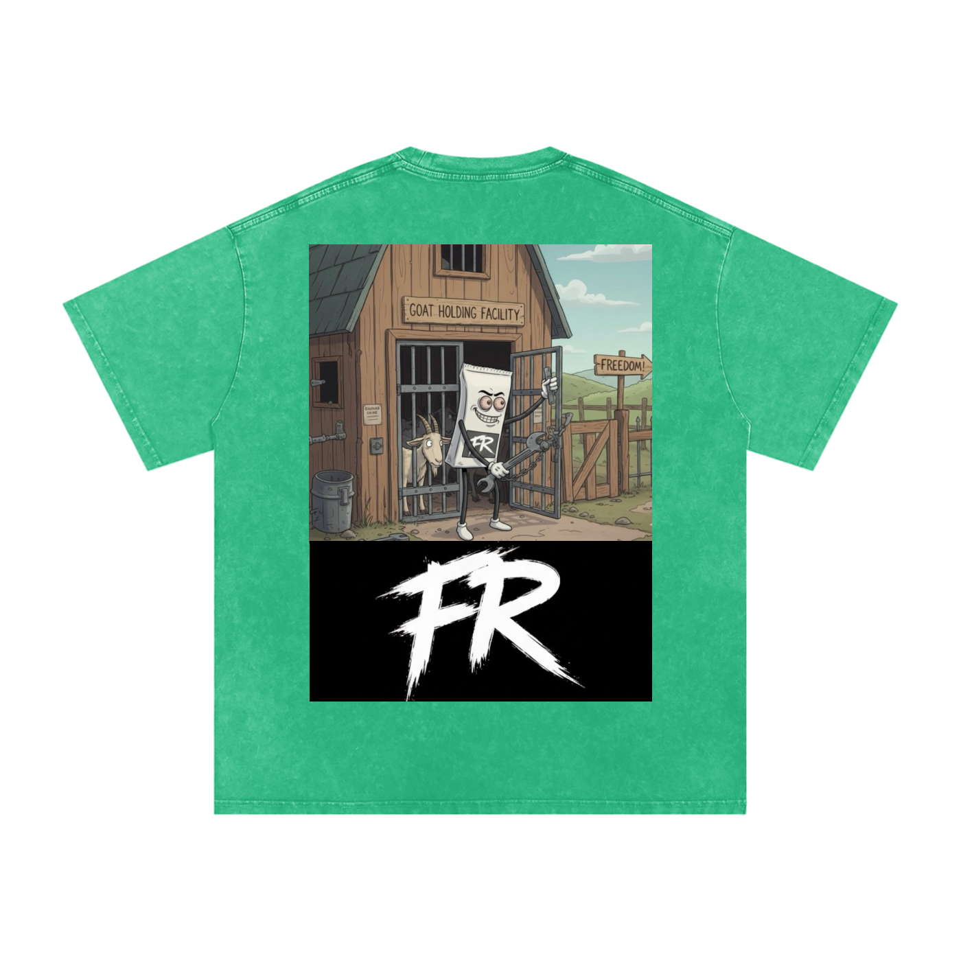 Goat holding facility T