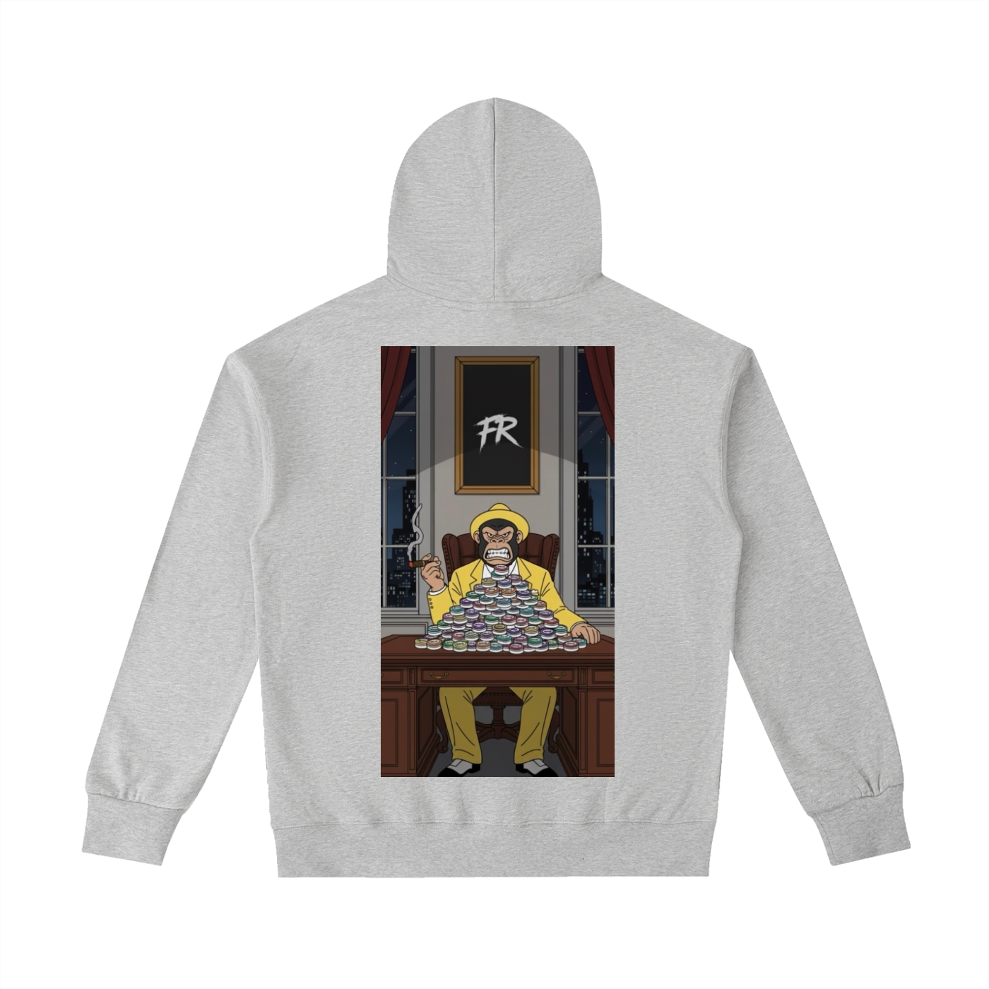 Monkey Face Heavy Hoodie