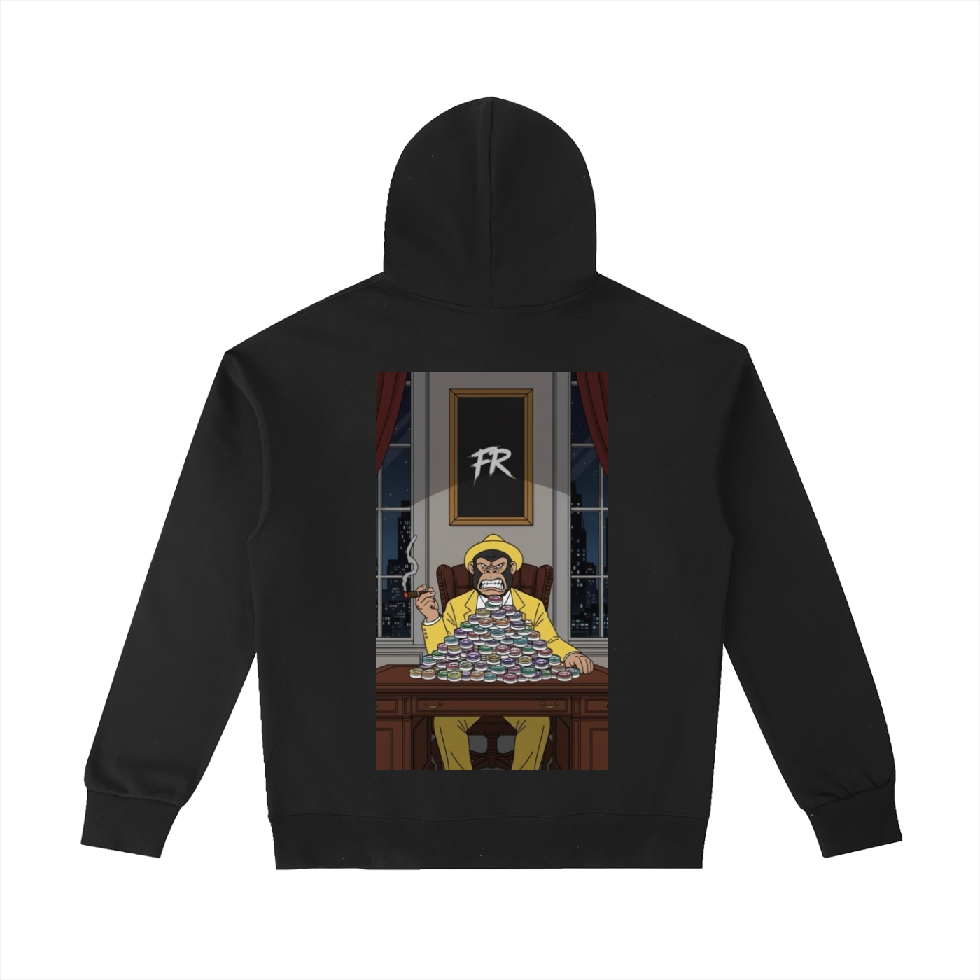 Monkey Face Heavy Hoodie