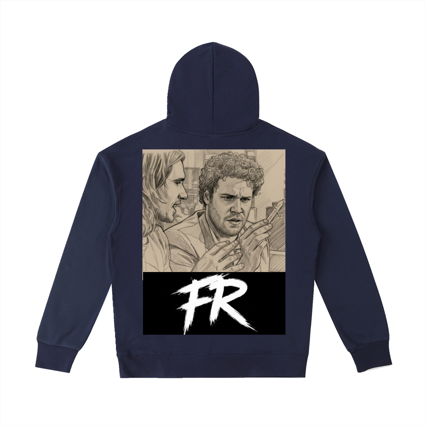 Cross Smoke Heavy  Hoodie